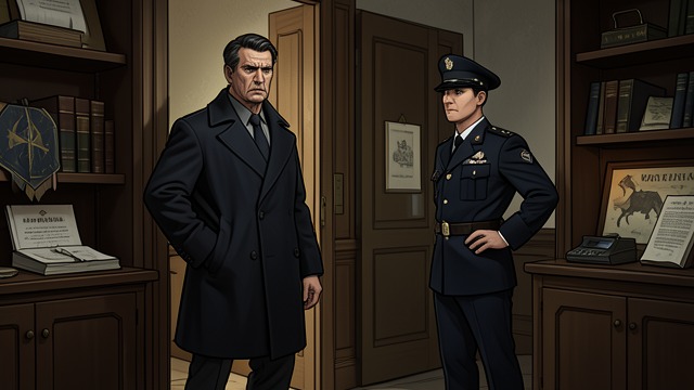 Fumero's Warning from "The Shadow of the Wind". A Threat at the Shop Inspector's Visit Fumero threatens Daniel and denounces Federico as a criminal because of his private life.