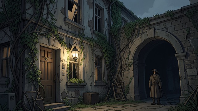 Ruins and Return from "The Shadow of the Wind". An Abandoned Estate A Family Vanishes The Aldayas leave Barcelona as their fortune collapses, and the mansion is left vacant and feared.