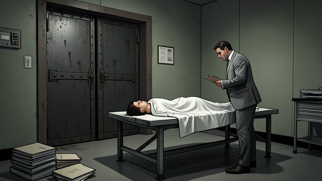 战争与集体遗忘,《风之影》中的场景。无名之死 官方认定的模糊 尸体被送到停尸房时,随附的文件往往不完整,当局因此可以在无法可靠确认身份的情况下将其安葬。 富梅罗的签名 富梅罗利用这种混乱,将米克尔登记为卡拉克斯,说明官僚制度能够让谎言长久留存。