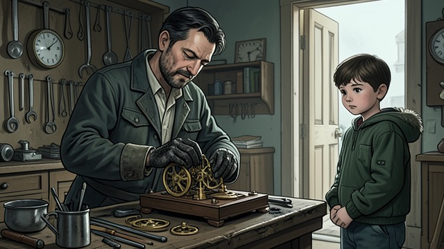 A Trusted Neighbor from "The Shadow of the Wind". The Watchmaker's Place A Familiar Presence Don Federico repairs clocks for the neighborhood and treats Daniel and his family with kindness.