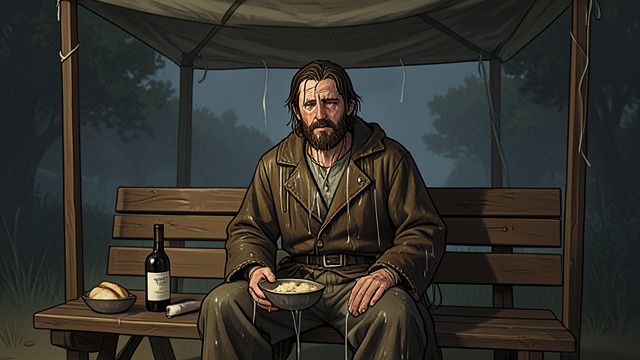 Wine Under the Arches from "The Shadow of the Wind". A Meeting in the Rain Help After Humiliation Fermín offers Daniel shelter and wine after Daniel is beaten and rejected by Clara.
