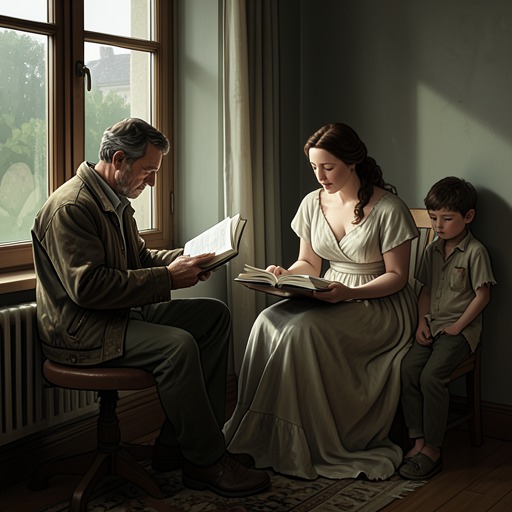 Reading as Transformation from "The Shadow of the Wind". This flow traces how reading changes Clara, Daniel, Carax, and the communities that preserve their books.