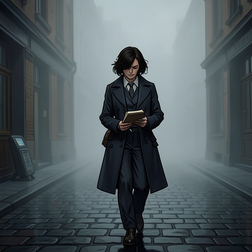 Nuria Monfort's Life from "The Shadow of the Wind". This flow follows Nuria from literary work and unreturned love to sacrifice, isolation, and a final act of testimony.
