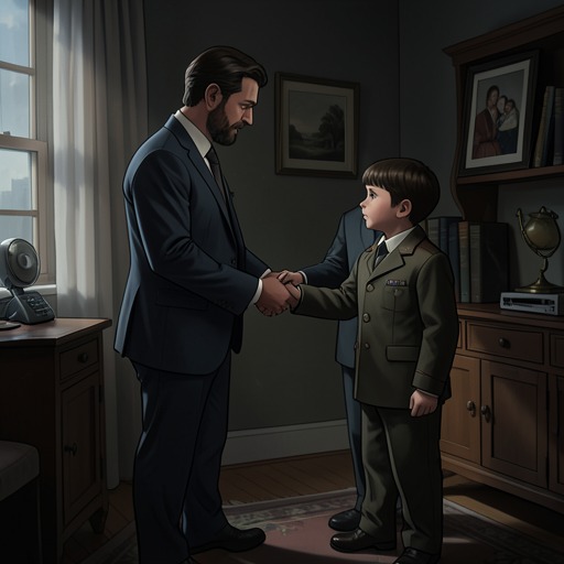 Daniel's Father's Care from "The Shadow of the Wind". This flow traces Sempere's quiet parenting, Daniel's growing independence, and their reconciliation through grief and danger.