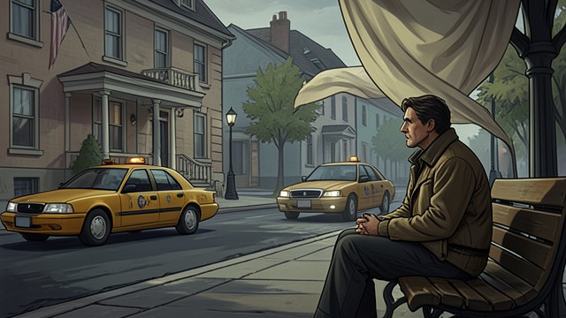 The Night Outside Her Home from "Fabian". The Night Outside Her Home Waiting across the street Labude sits opposite Leda’s home for hours, imagining possible confrontations and watching the quiet…
