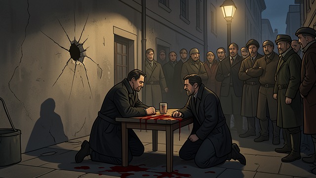 A Bullet on the Street from "Fabian". A Bullet on the Street Provocation and retaliation Near the Märkisches Museum, Jakob Fabian and Stephan Labude hear gunshots and find two political opponents…