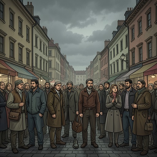 Europe in the Waiting Room from "Fabian". This thread follows the image of Europe as a place of suspended lives, where people await an uncertain future while the crisis steadily becomes more violent.