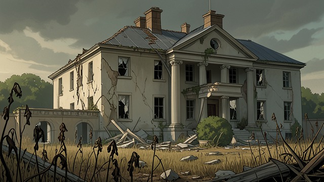 The Estate's Damage from "The Blazing World". The Estate's Damage Losses Remembered The Duchess tells the Empress that war has destroyed much of the Duke's property and reduced the household's wealth.