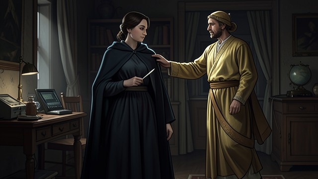 A Chosen Scribe from "The Blazing World". A Chosen Scribe An Unexpected Selection The Empress chooses the Duchess's soul as her scribe after other famous writers are deemed unwilling to serve.