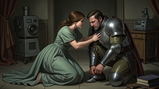 The Duchess's Concern from "The Blazing World". The Duchess's Concern Care for Her Husband The Duchess worries that the Duke's strenuous sword exercise may harm him before a meal and enters his body to…