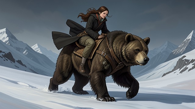 The Bear-Men's Rescue from "The Blazing World". The Bear-Men's Rescue Unexpected Hospitality Bear-men retrieve the Lady from the boat, carry her across the ice, and receive her with civility rather than…