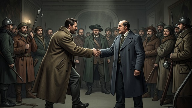 Carriage of Authority from "The Double". The Relationship Reversed The Doctor Returns Krestyan Ivanovitch appears among the officials and takes Golyadkin’s hand.