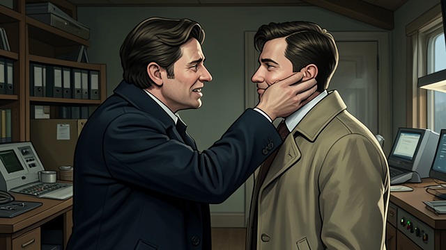 The Cheek Pinch from "The Double". Familiarity as Aggression An Unwanted Caress During their public confrontation, the double pinches Golyadkin’s cheek and calls him a mischievous brother.