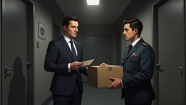 Official Notice from "The Double". The Decision Arrives A Written Order An attendant brings instructions, signed by Andrey Filippovitch, that Golyadkin hand over his work to Ivan Semyonovitch.