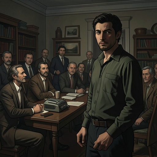 The Story’s Comic Surface and Tragic Undercurrent from "The Double". This flow traces how comic misunderstandings and inflated narration progressively expose genuine suffering.