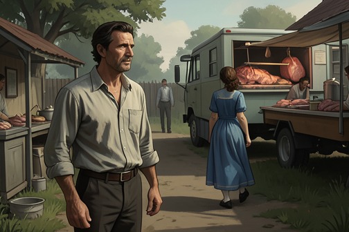 Fidelis expels Tante and brings Delphine back from "The Master Butchers Singing Club". Fidelis expels Tante and brings Delphine back to the Waldvogel household in a turning point shaped by both sacrifice and negotiation.