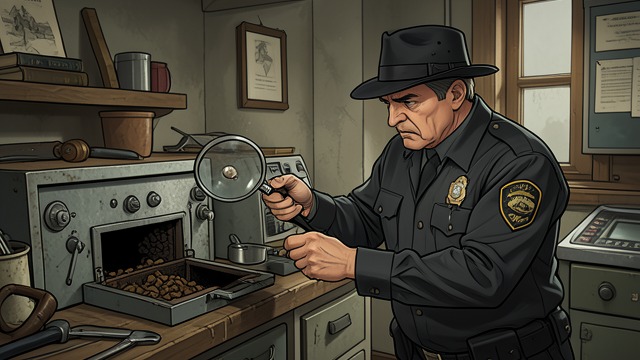 A Sheriff’s Investigation from "The Master Butchers Singing Club". Evidence and Suspicion An official account Sheriff Hock takes statements and inspects the house.