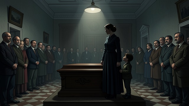 The Emptiness After Death from "The Master Butchers Singing Club". A Daughter Reconsiders Grief contradicts relief Delphine has imagined Roy’s death for years, yet his funeral leaves her shaken.