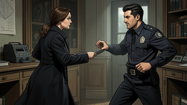 The Knife from "The Master Butchers Singing Club". Clarisse Fights Back A threat becomes physical Hock lunges at Clarisse, using a bead he claims as evidence and the pressure of the investigation to corner her.