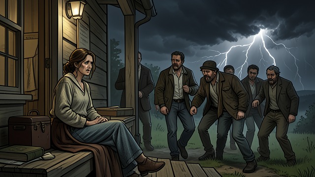 A House of Human Suffering from "The Master Butchers Singing Club". Witness Without Power Other people’s disasters Delphine sees drunks and neighbors suffer while she is unable to change their fates.