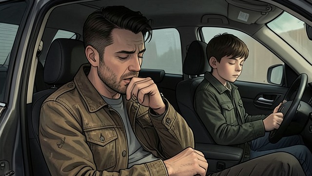 A Father Sings on the Road from "The Master Butchers Singing Club". The Lorelei in the Car Markus asks Markus wakes and asks Fidelis to sing. Fidelis answers with the song about the Lorelei, a melody that calms his son.