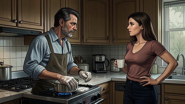 The Sober Interlude from "The Master Butchers Singing Club". A Father Reappears Work replaces drinking Roy stops drinking and repairs his house, makes breakfast, and contributes to Delphine’s daily life.