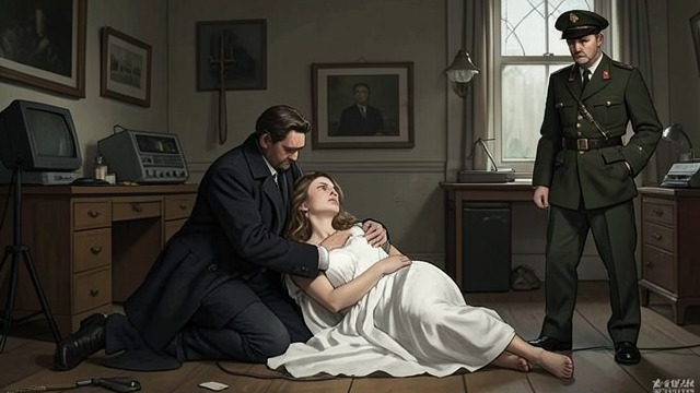Fidelis Brings the News from "The Master Butchers Singing Club". A Promise to the Bereaved The encounter Fidelis tells Eva that Johannes is dead. She collapses, and Fidelis catches her as he senses her pregnancy.
