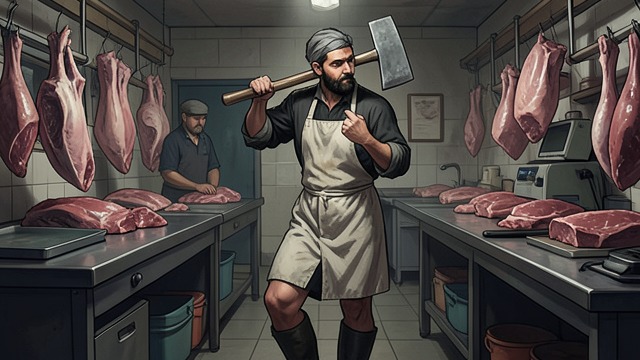 A Knee Permanently Damaged from "The Master Butchers Singing Club". Injury Incorporated into Work A severe wound The sow tears Fidelis’s knee and leaves him with long-term damage.