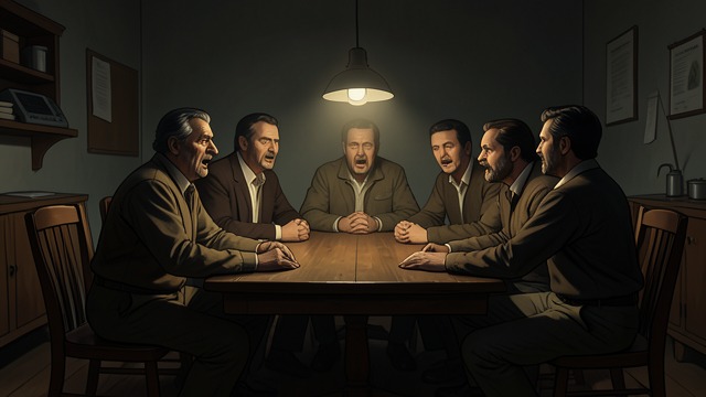 A Dwindling Company from "The Master Butchers Singing Club". Songs for Those Left The membership changes Death and war thin the group. The men remember those who are gone through songs they once sang together.