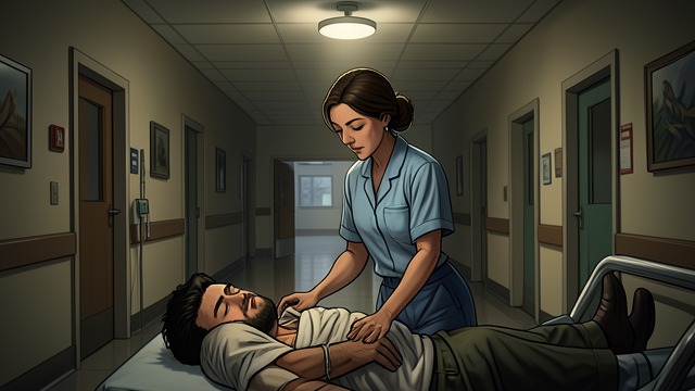 The Hospital Visit from "The Master Butchers Singing Club". Love Meets Injury A journey to Franz Mazarine crosses the country with Delphine and their baby to visit Franz after a severe head injury.