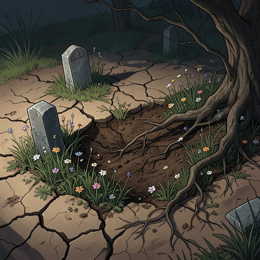 The Earth as Tomb and Womb from "The Master Butchers Singing Club". The novel repeatedly makes the earth a place of burial and danger, but also of shelter, memory, and renewed life.