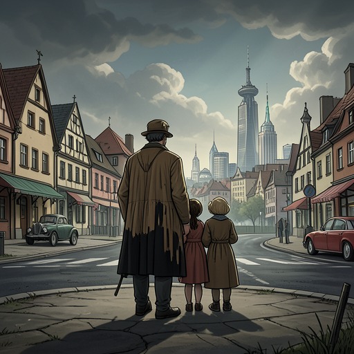 The Moving Meaning of Home from "The Master Butchers Singing Club". Home shifts from an inherited German town to Argus, then becomes a collection of relationships that political borders cannot secure.