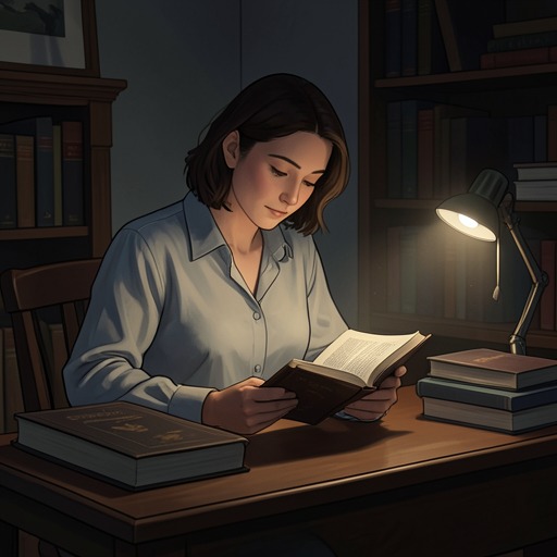 Reading as Delphine’s Private Refuge from "The Master Butchers Singing Club". Books give Delphine a form of inward freedom as she balances work, caregiving, loneliness, and the life she once imagined elsewhere.