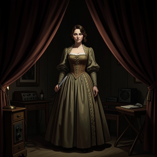 Clarisse’s Creative and Professional Life from "The Master Butchers Singing Club". Clarisse’s theatrical imagination and funeral work shape a life of skill, independence, and unresolved vulnerability to Hock’s pursuit.