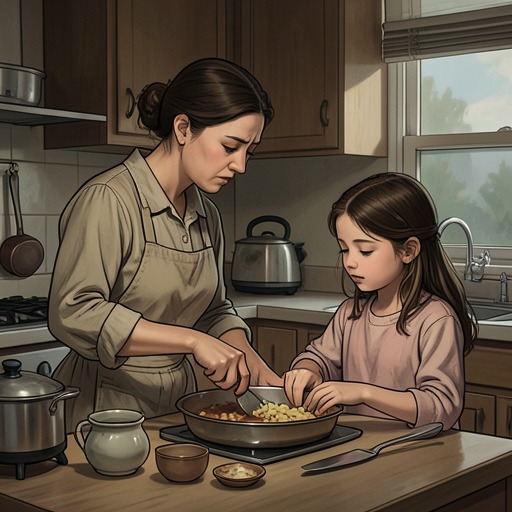 Delphine’s Lessons to Mazarine from "The Master Butchers Singing Club". Delphine’s concern for Mazarine develops from practical help into guidance about love, survival, and the risks of waiting too long.