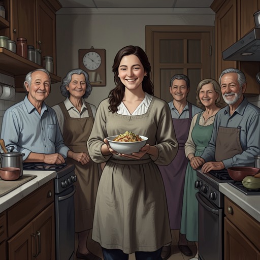 Food, Hunger, and Care from "The Master Butchers Singing Club". Food marks changing fortunes and relationships, from postwar hunger to the everyday labor that makes a family and community possible.