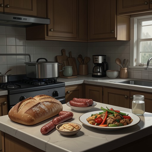 Bread, Sausage, and the Meaning of Home from "The Master Butchers Singing Club". Food moves through the novel as livelihood, memory, hospitality, and a measure of the distance between Germany and America.