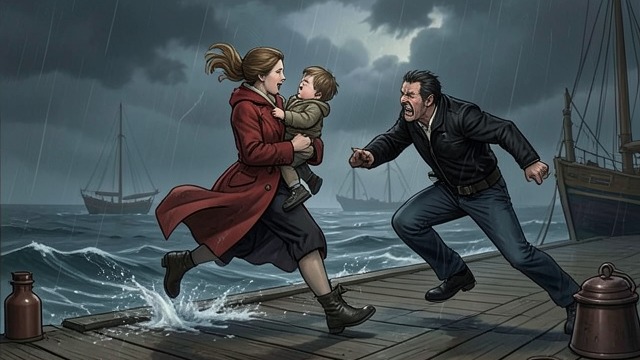 The Campaign Ends in the Lake from "Bag of Bones". Rogette Pursues Kyra Rogette abducts Kyra and tries to lure her along the storm-damaged dock using their old rhyming game.
