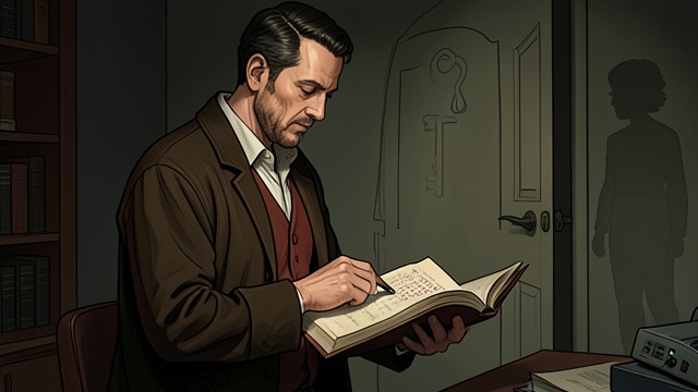 The Writer’s Work Becomes Evidence from "Bag of Bones". An Acrostic Reveals Itself Michael discovers that the novel he began writing contains a hidden message directing him beneath the studio.