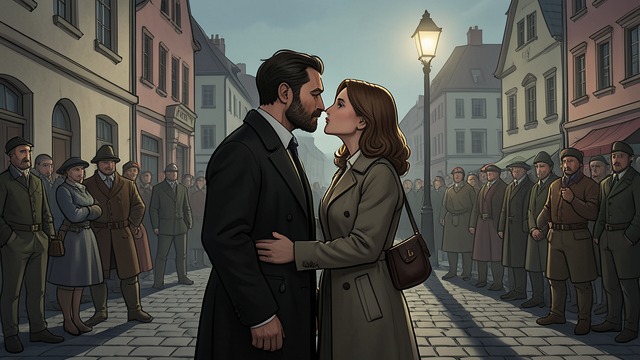 A Kiss in Public from "Bag of Bones". Desire Becomes Explicit At the town common, Mattie and Michael kiss and acknowledge that their attraction is not merely gratitude.