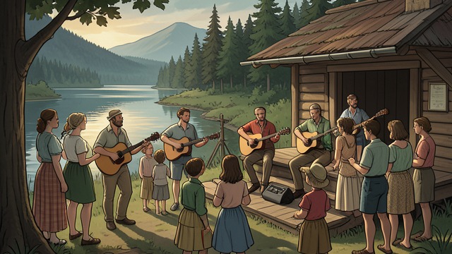 A Black Community Arrives from "Bag of Bones". A New Home by the Lake Sara Tidwell, Son Tidwell, Kito, and their extended musical community settle beside Dark Score Lake.