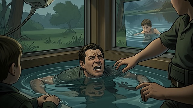 The Drowning Vision from "Bag of Bones". Water Enters the Mind Michael is overcome by the sensation of drowning and experiences the thoughts of a boy pleading to be released.