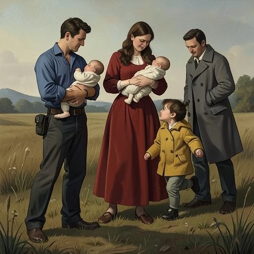From Survival to Parenthood from "Bag of Bones". This flow traces Michael’s movement from solitary survival toward the demanding, unfinished work of becoming Kyra’s parent.