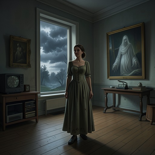 The House as Memory from "Bag of Bones". This flow traces how Sara Laughs preserves emotional and historical memory through its rooms, objects, and supernatural disturbances.
