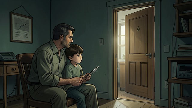 The Night of Terror from "Smilla's Sense of Snow". The Night of Terror A Sudden Alarm When the custodian appears unexpectedly, Isaiah grips his knife and shakes with fear.
