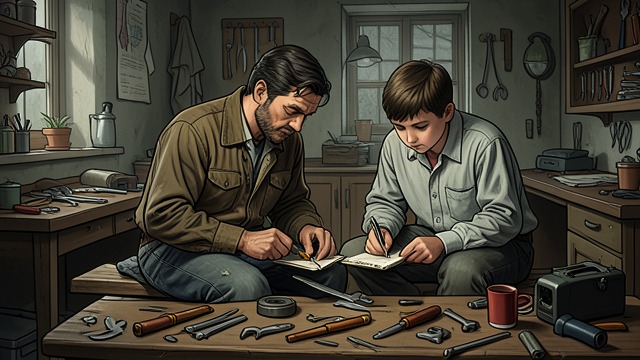 A Friendship Without Words from "Smilla's Sense of Snow". A Friendship Without Words Recognition Through Work Peter and Isaiah communicate through making and repairing things.
