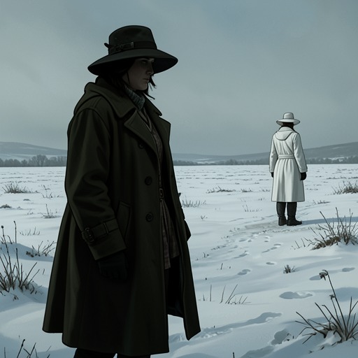 The Cost of Following from "Smilla's Sense of Snow". This thread traces the relationship between Smilla and Peter through changing degrees of cooperation, desire, and distrust.
