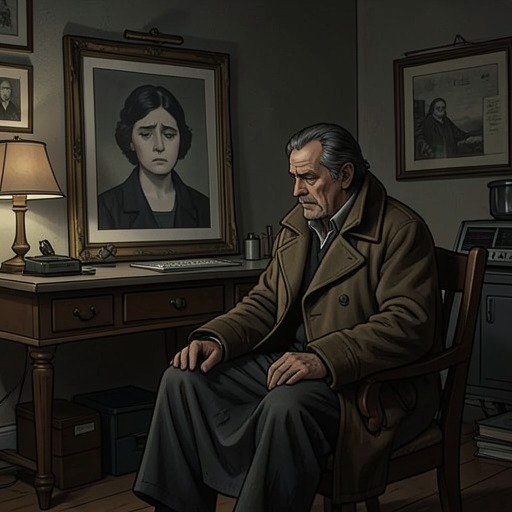 Moritz’s Unfinished Fatherhood from "Smilla's Sense of Snow". This thread follows Moritz Jaspersen’s unresolved grief for Ane and his attempts to keep his daughter close without understanding her needs.