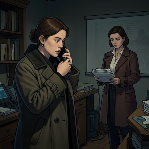 The Prosecutor and the Investigator from "Smilla's Sense of Snow". This thread follows Smilla and Ravn as their apparent collaboration gives way to coercion, guarded sympathy, and a final disclosure.