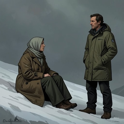 Smilla’s Difficult Return to Love from "Smilla's Sense of Snow". This thread follows Smilla’s cautious movement from self-protective solitude toward intimacy with Peter Føjl, without pretending trust is easy.